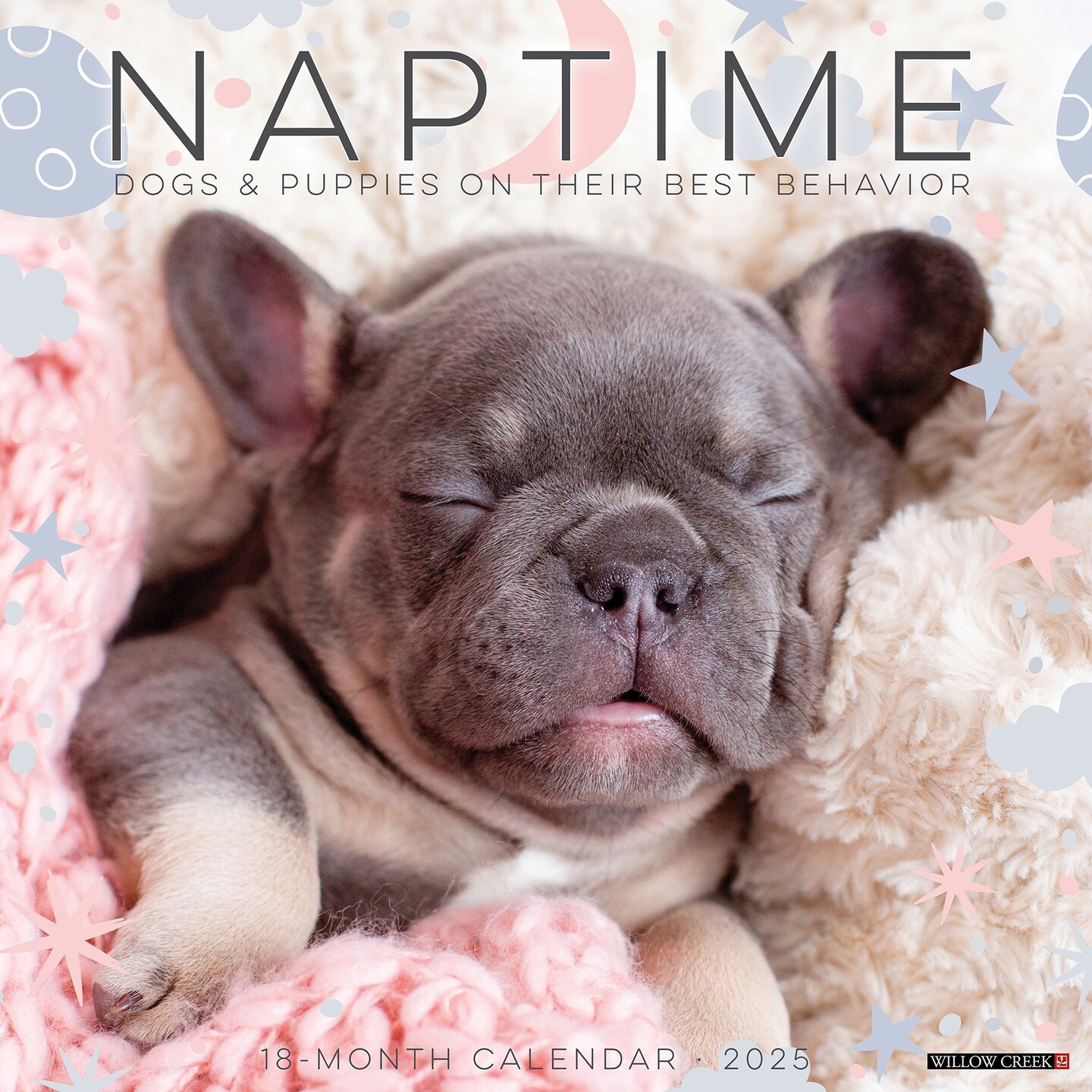 Naptime: Dogs &#x26; Puppies on their Best Behavior 2025 Wall Calendar