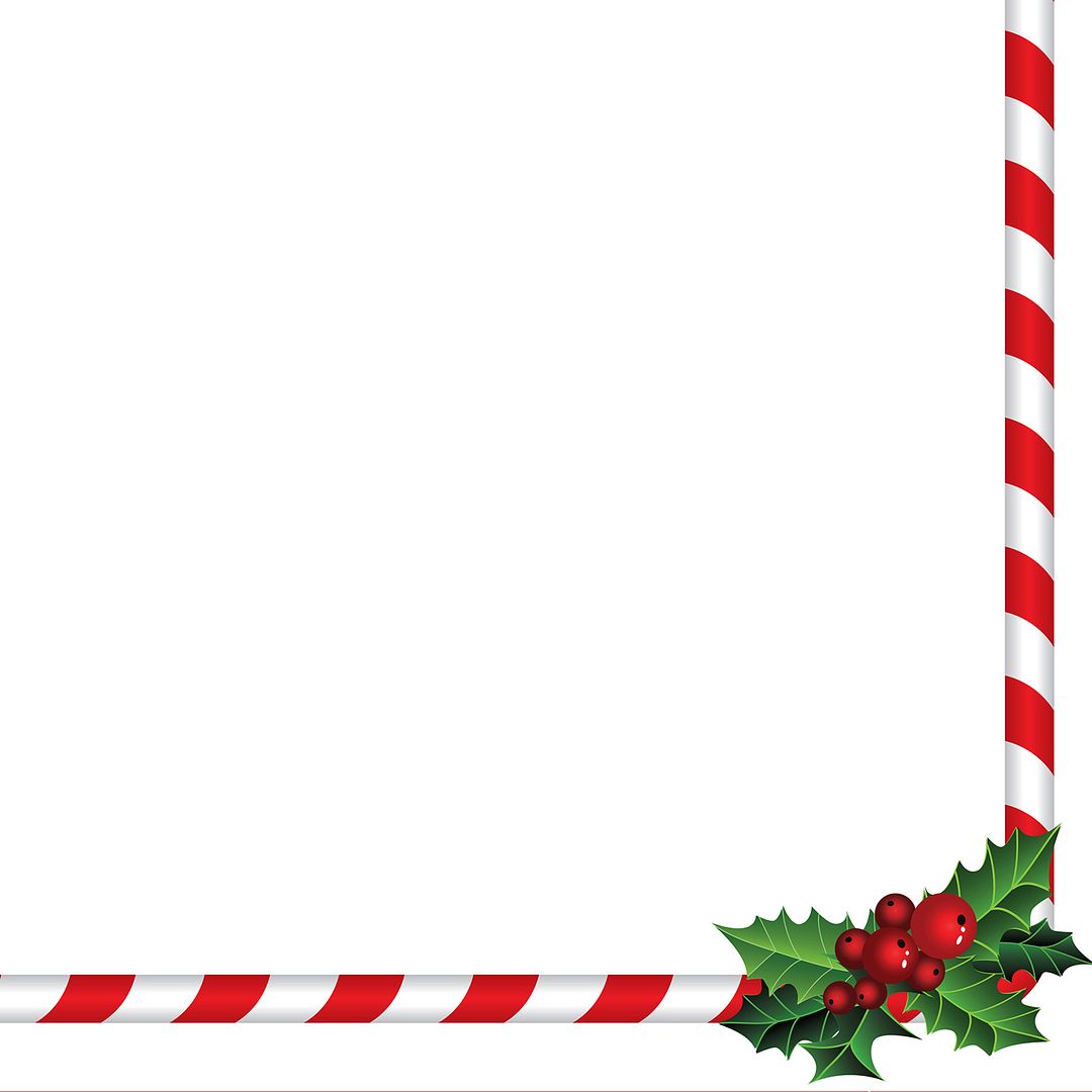 Great Papers! Holiday Stationery Letterhead, Candy Cane Holly, 8.5"x11", Printer Friendly, 80 sheets