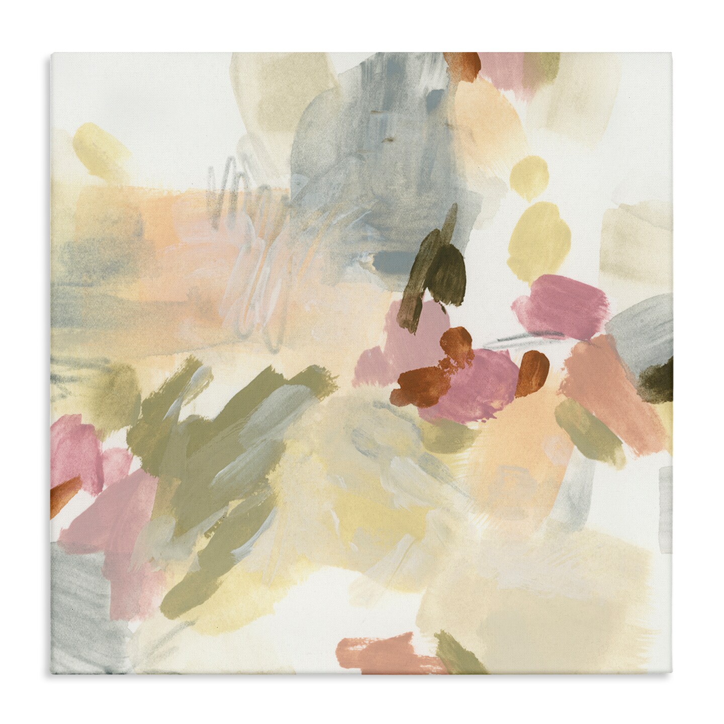 Stupell Industries Soft Restless Abstraction Canvas Wall Art Design by June Erica Vess