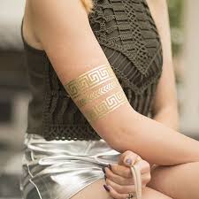 Silhouette America Gold Silhouette 8.5&#x22;X11&#x22; Temporary Tattoo Paper 2/Pkg