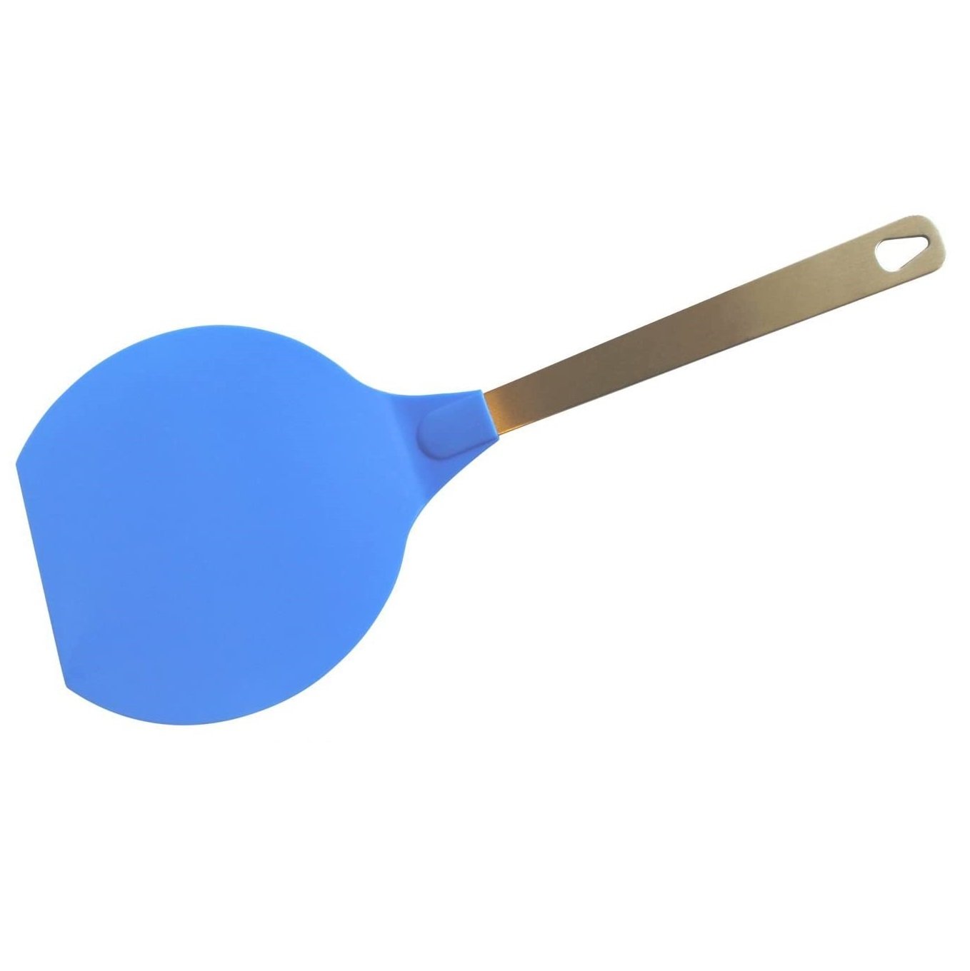Chef Craft 14&#x22; Long Jumbo Flexible Plastic Blade Spatula Turner with Stainless Steel Handle