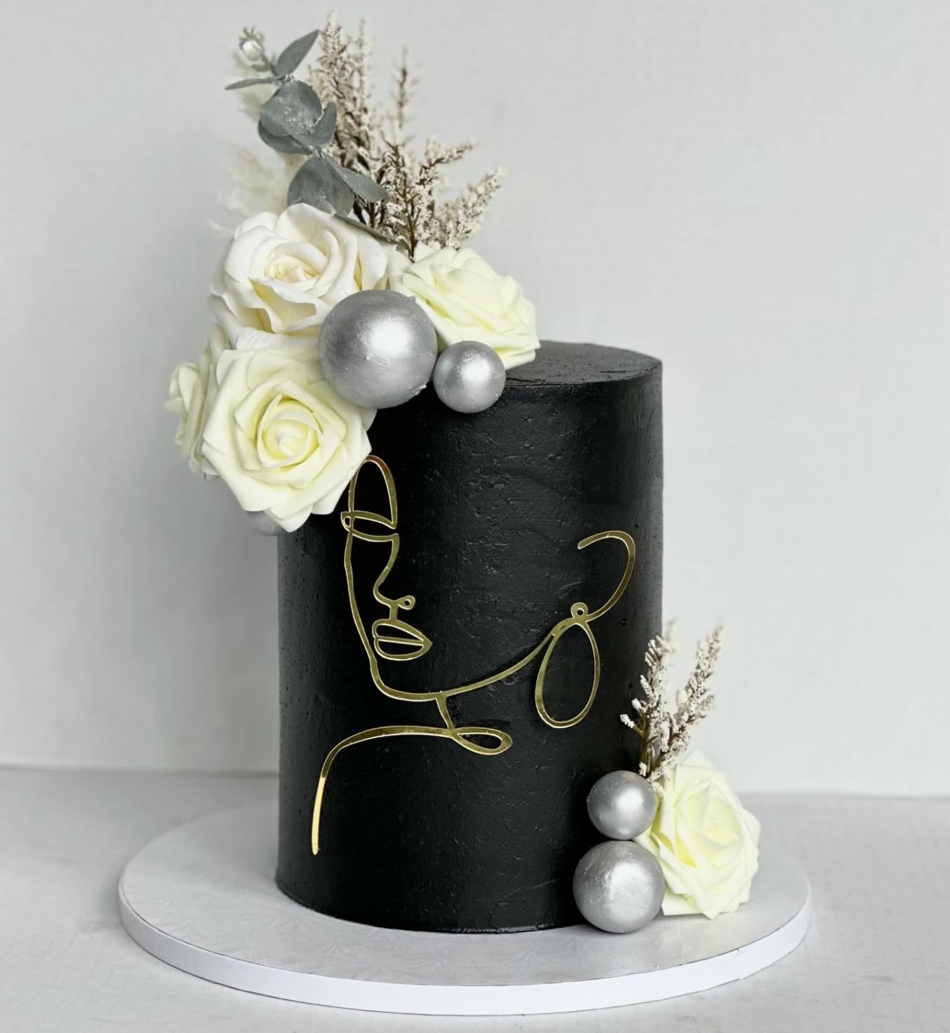 25pcs Fake Ivory White Roses Artificial Rose Heads with Stems Lifelike Foam Flowers DIY Wedding Bouquets Wedding Party Decor