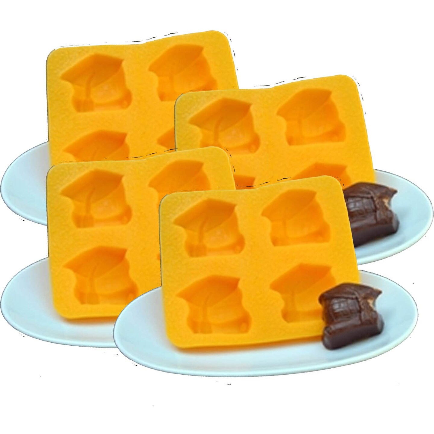 Graduation Globe Flexible Chocolate Mold for Unique Graduation Treats