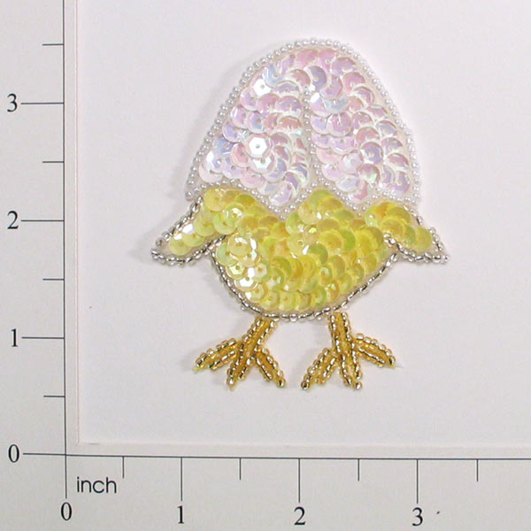 Half Cracked Egg Applique/Patch