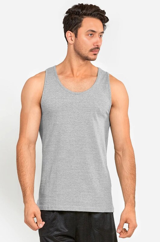 6 Pack: Thick Strap Men&#x2019;s Tank Top