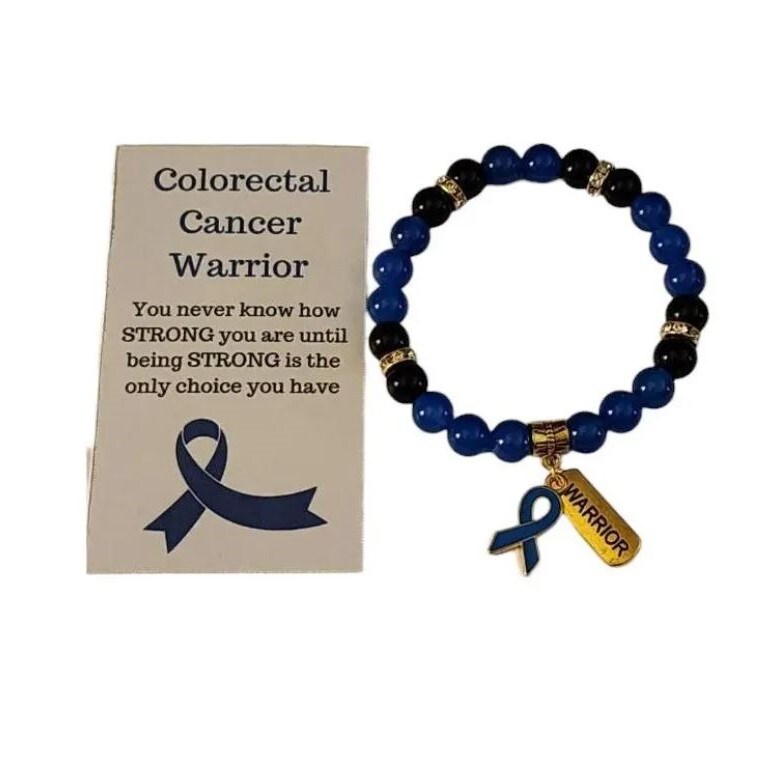 Wrist Bands Colon Cancer Support Bracelets Colorectal Cancer
