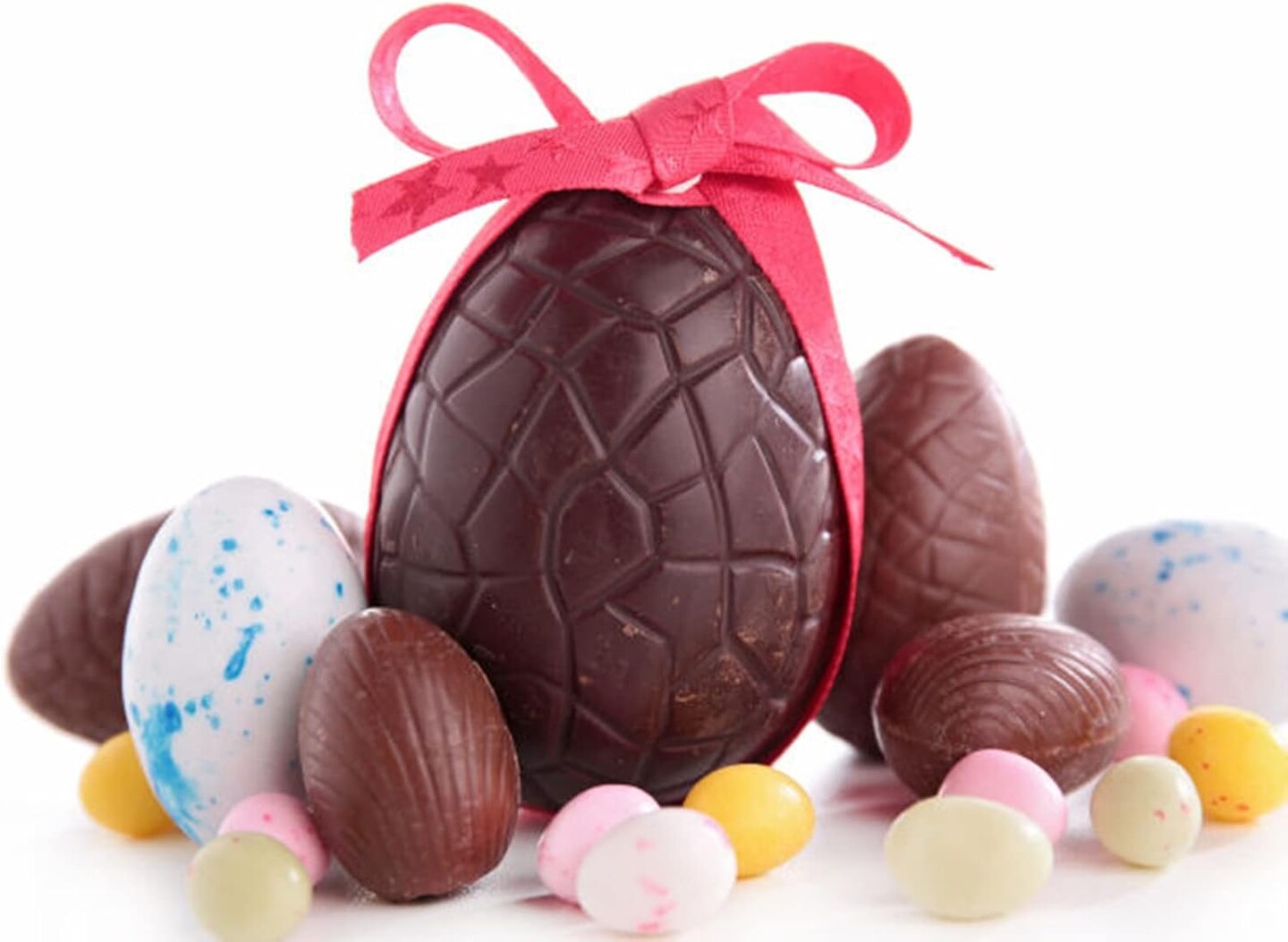2 PCS Easter Chocolate Molds Silicone Egg Molds Chocolate Molds, Large Silicone Egg Molds for Chocolate, 3D Breakable Chocolate Molds for Easter Decorations and Dessert Baking