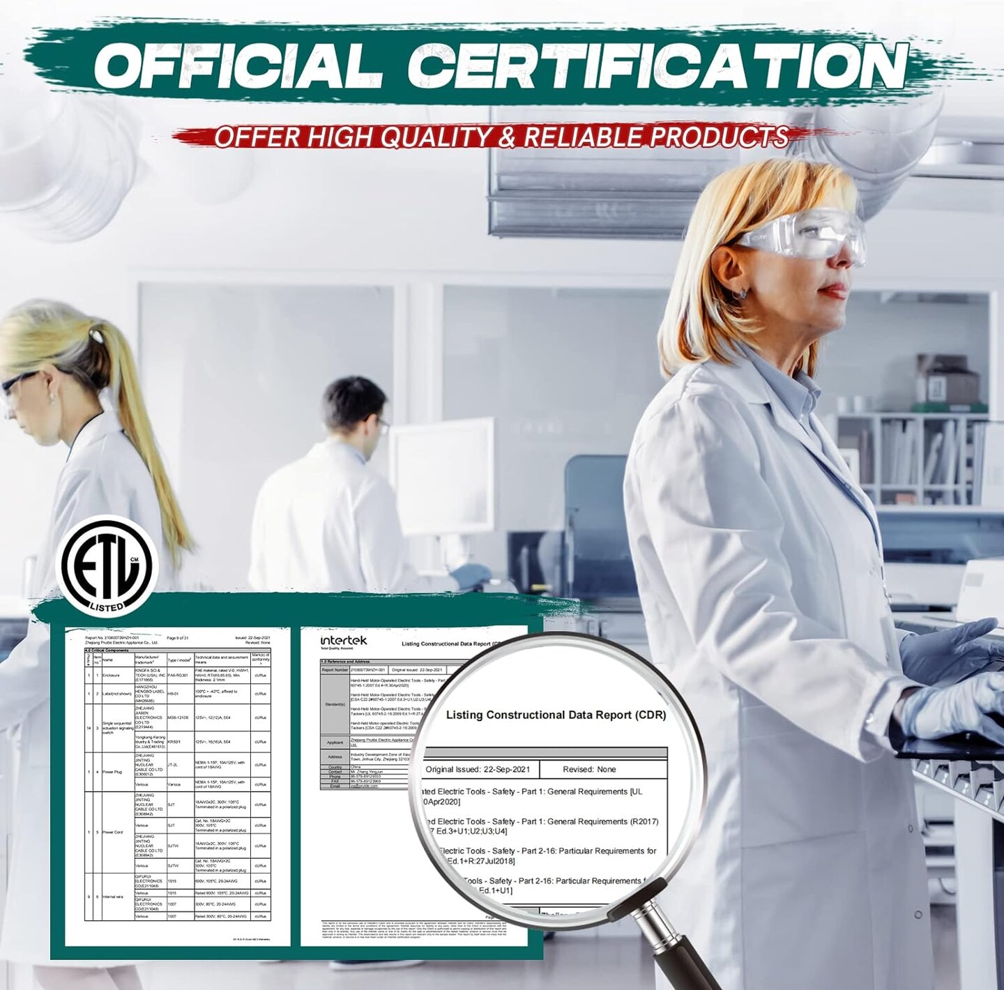 Brad Nailer, 2 in 1 Electric Staple Gun/Nail Gun for Wood, Upholstery and DIY Projects, 1/4'' Narrow Crown Staples 200pcs and Nails 800pcs Included