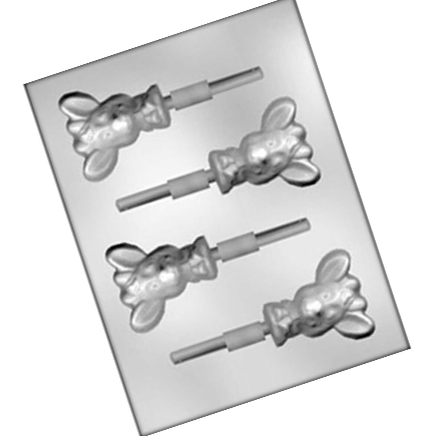 Rudolph Reindeer Sucker Chocolate Lollipop Mold