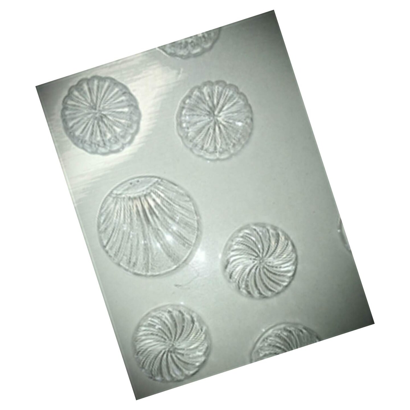 Round Mint Assortment Chocolate Mold for Delicious Treats and Crafts