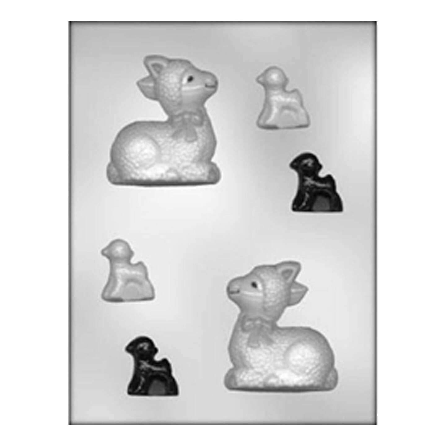 3D Lamb Chocolate Mold