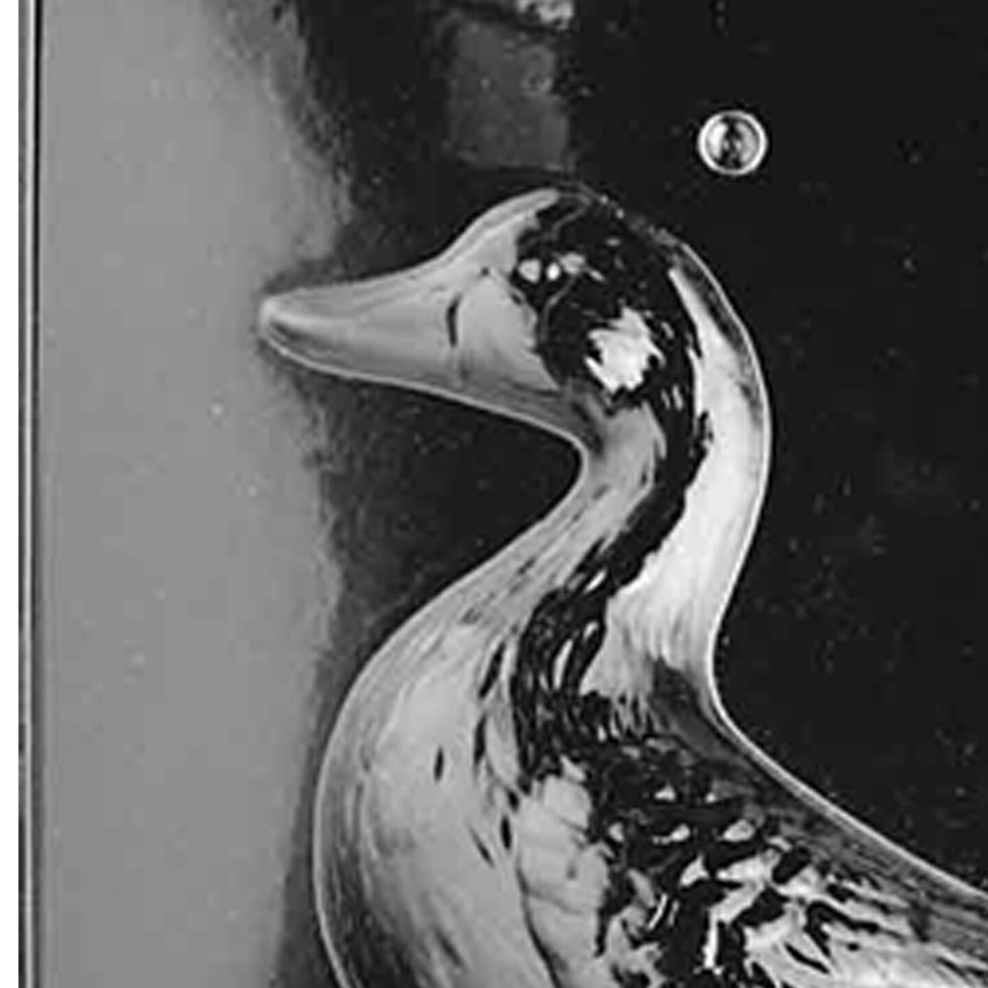 3D Goose Chocolate Mold Back