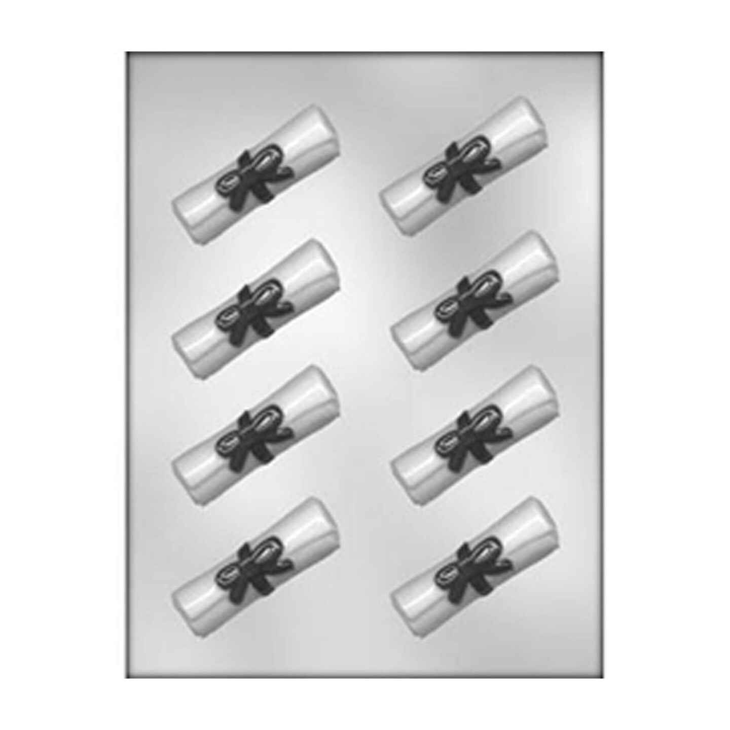 Diploma with Ribbon Chocolate Mold
