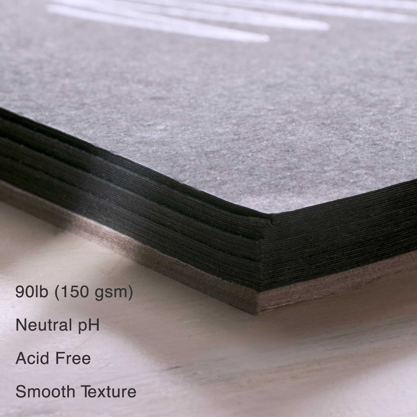 9x12 Premium Black Paper Pads, Spiral Bound Sketchbook, Pack of 2, 70 Sheets (150g/m2), Acid-Free Drawing Paper, Ideal for Kids, Teens &#x26; Adults