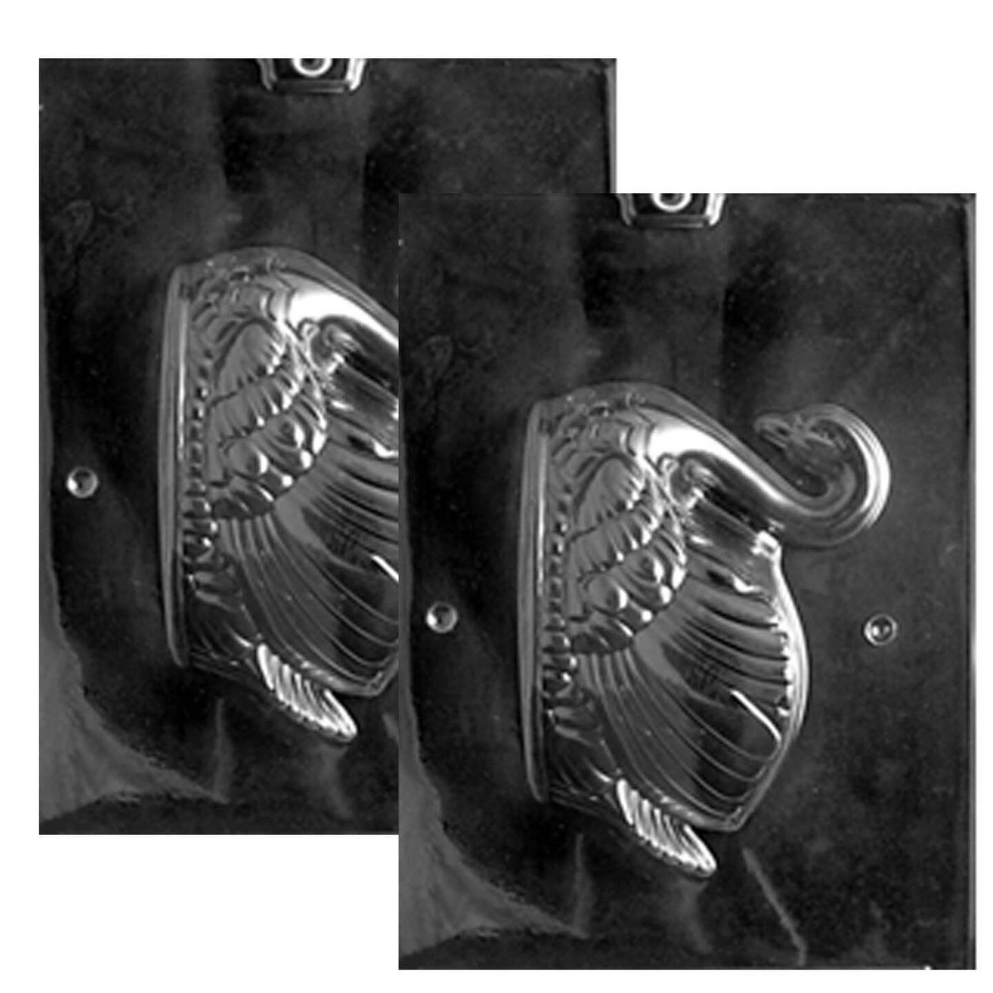 3D Medium Swan Mold Side A