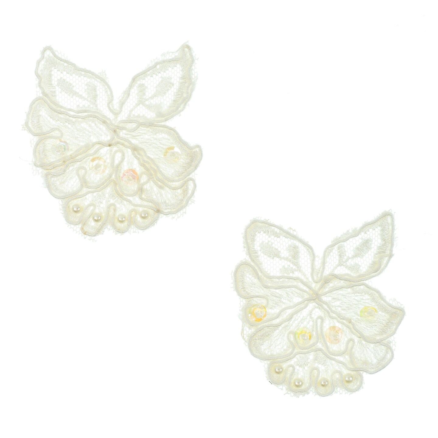 Vintage Corded Lace Applique (Pack of 2)