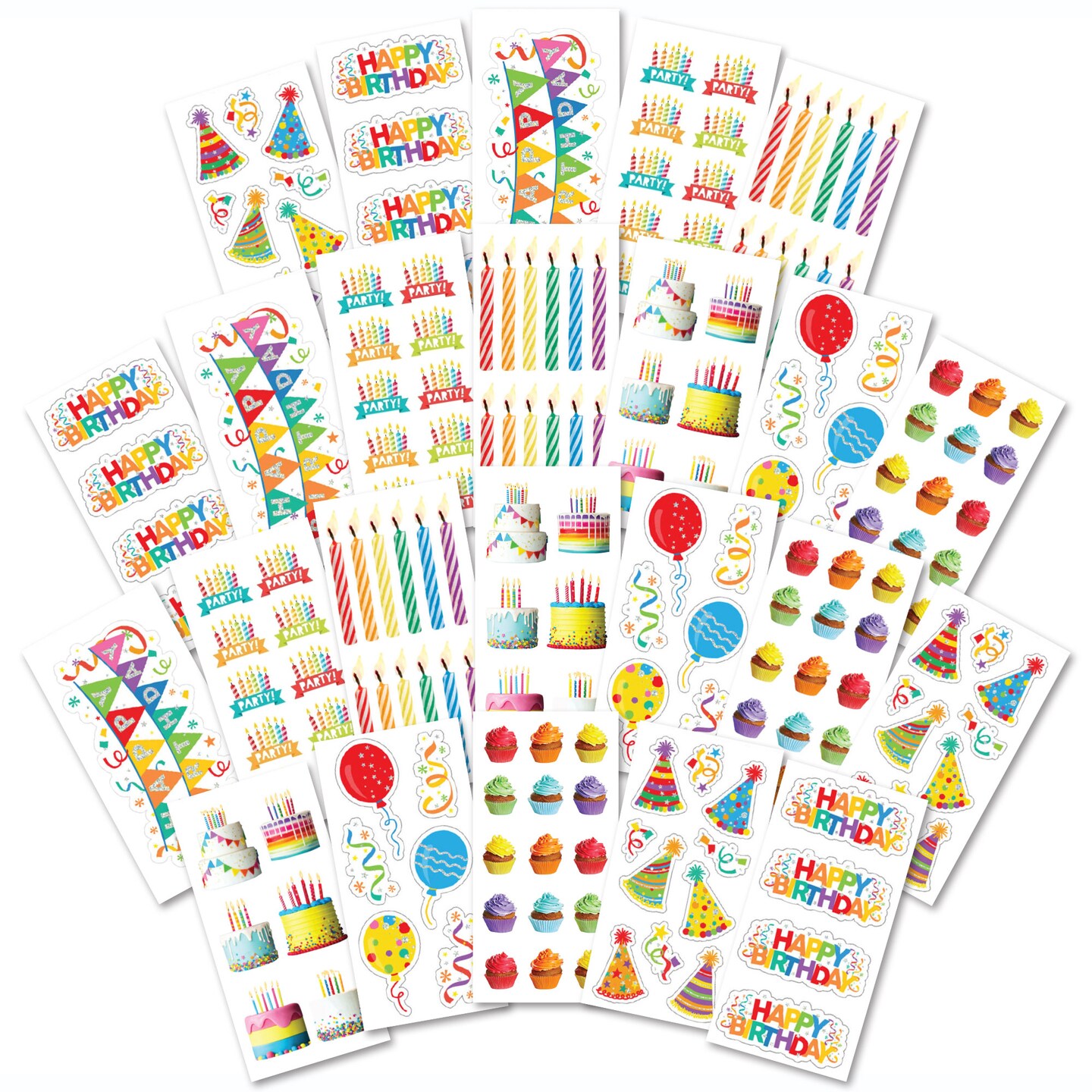 Birthday Decorative Sticker Bundle
