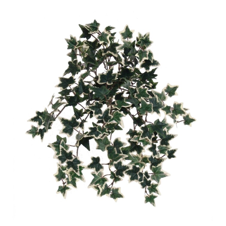 Mini English Ivy Bush w/ 176 Silk Leaves 13&#x22; Long - 2 PACK
