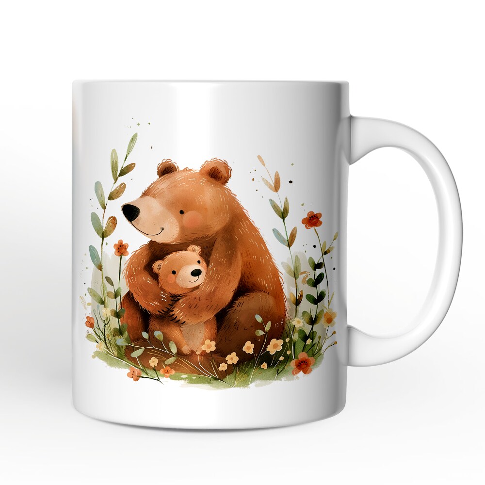 Mom and Baby Bear Mug, Mother&#x27;s Day Gift