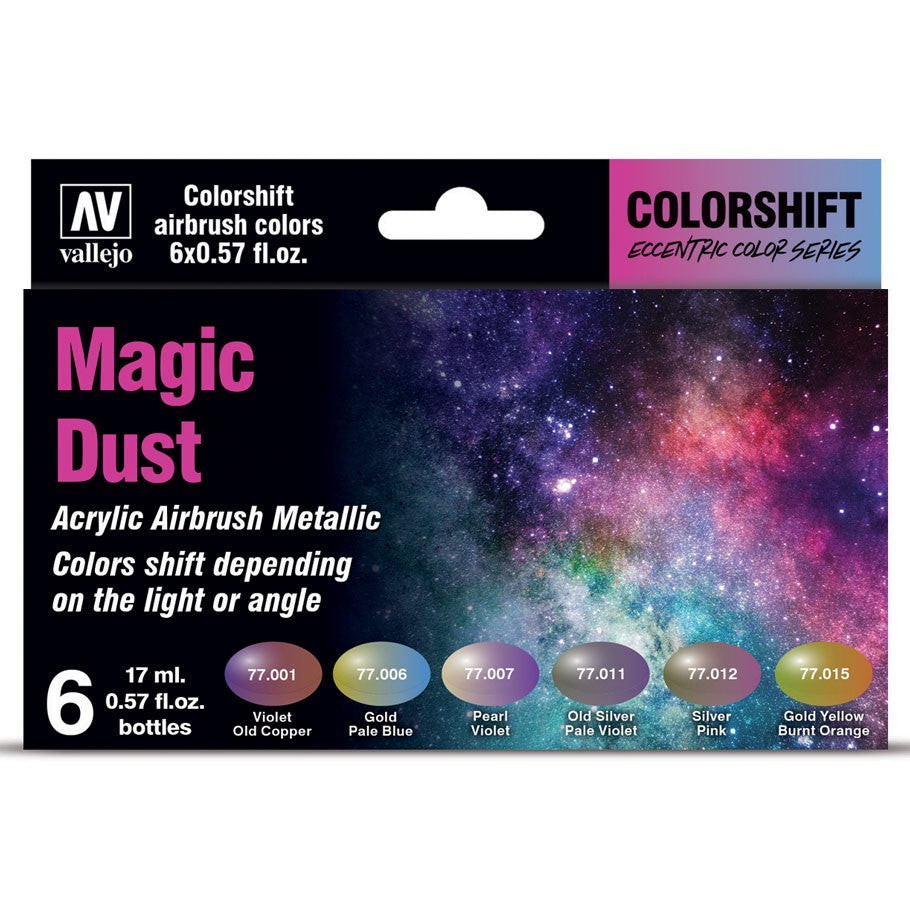Vallejo Eccentric Color: Colorshift Set - Magic Dust