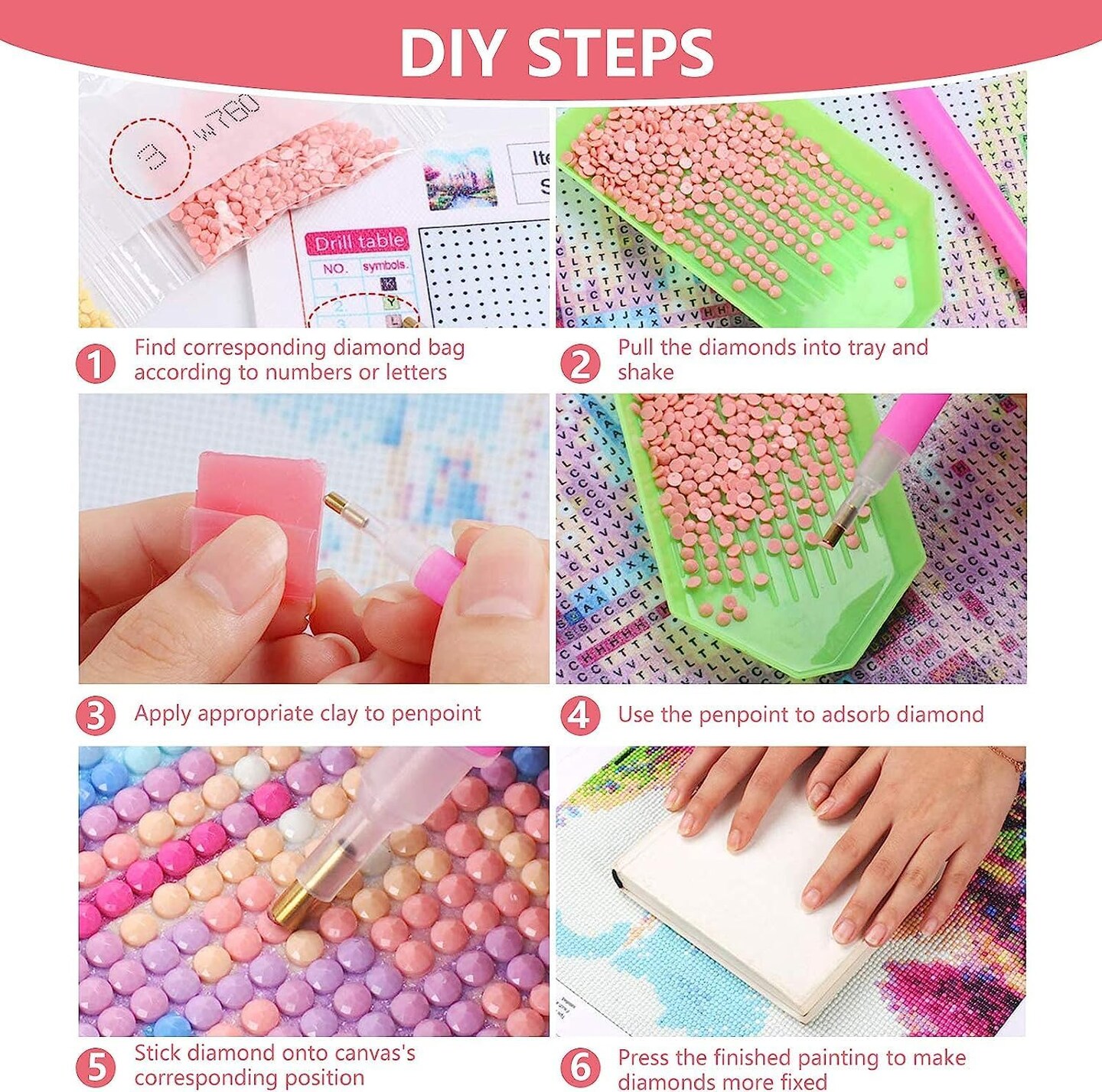 Beach Diamond Painting Kits for Adult,5D DIY Moon Diamond Art Painting,Landscape Paint Gem Kit,Beach Moon Scenery Diamond Dots