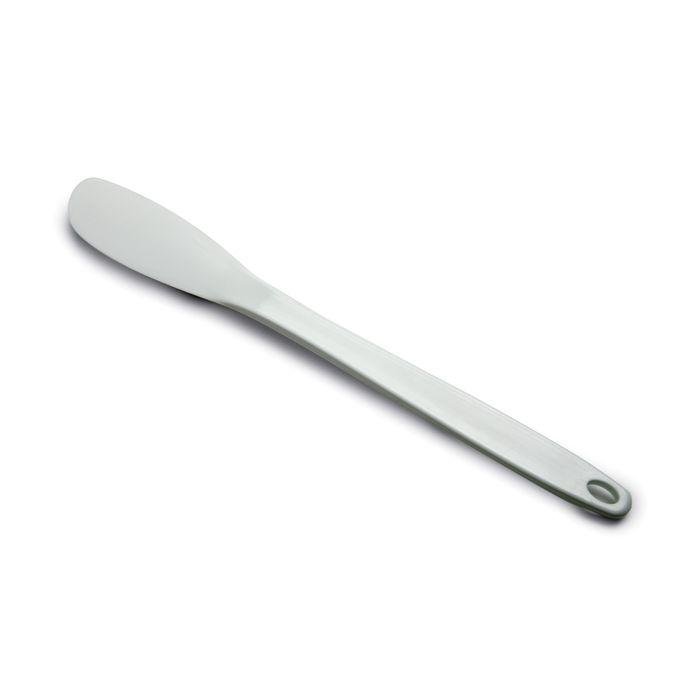 Norpro 11&#x22; Long Flexible Heat Resistant Nylon Spatula Scraper - White
