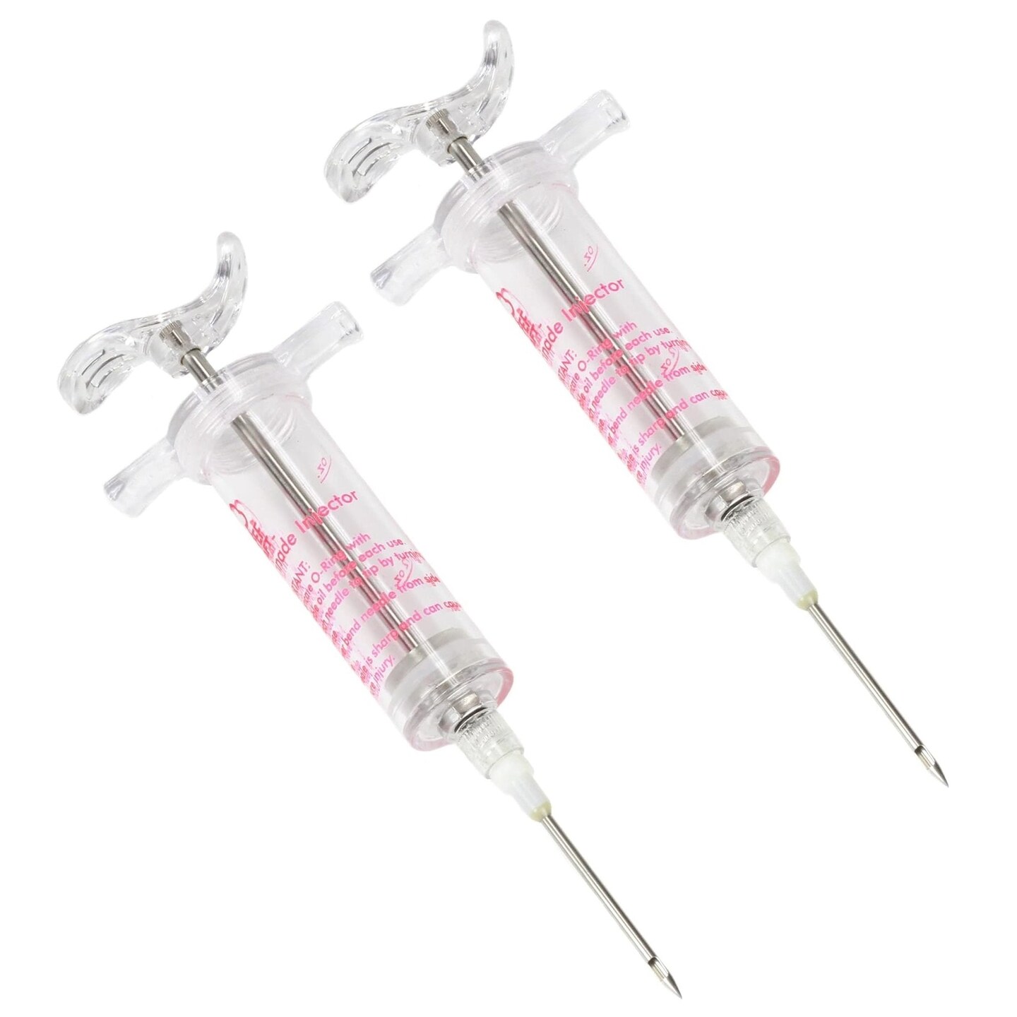 Chef Craft Heavy Duty Meat Marinade Seasoning Flavor Injector, 7-inch (Pack of 2)