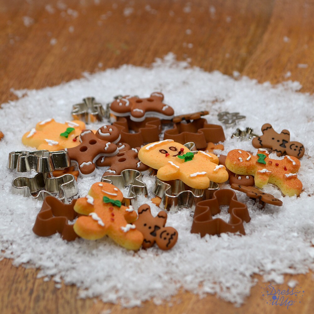 Dress It Up Buttons Sugar And Spice Super Value Pack, 32 pcs Sewing Shank Embellishments