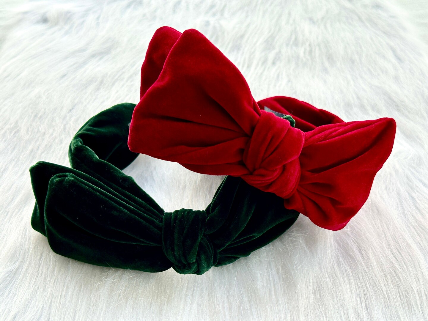 Heloise velvet bow padded cafune headpiece | velvet headband, 2024 red, gold, hair accessories