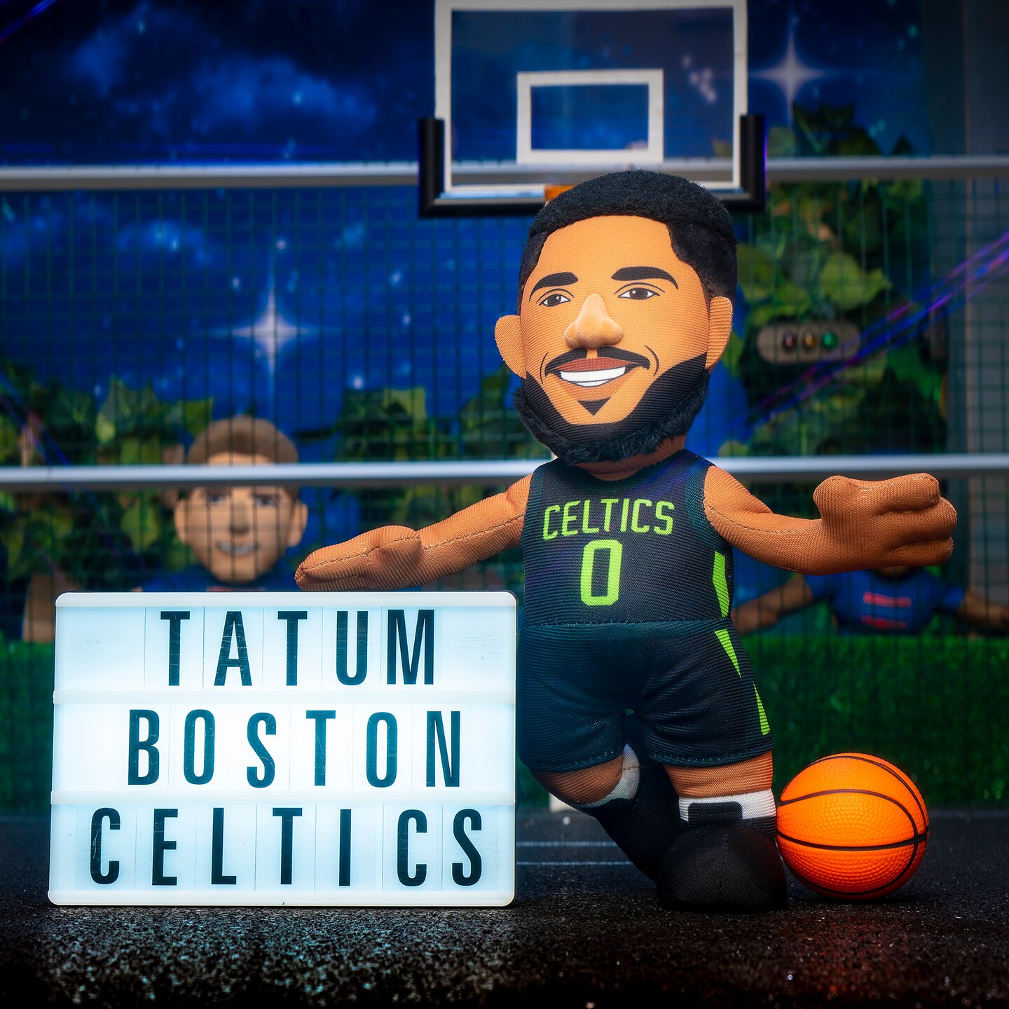 Bleacher Creatures Boston Celtics Jayson Tatum 10&#x22; Plush Figure (City Edition &#x27;24-&#x27;25)