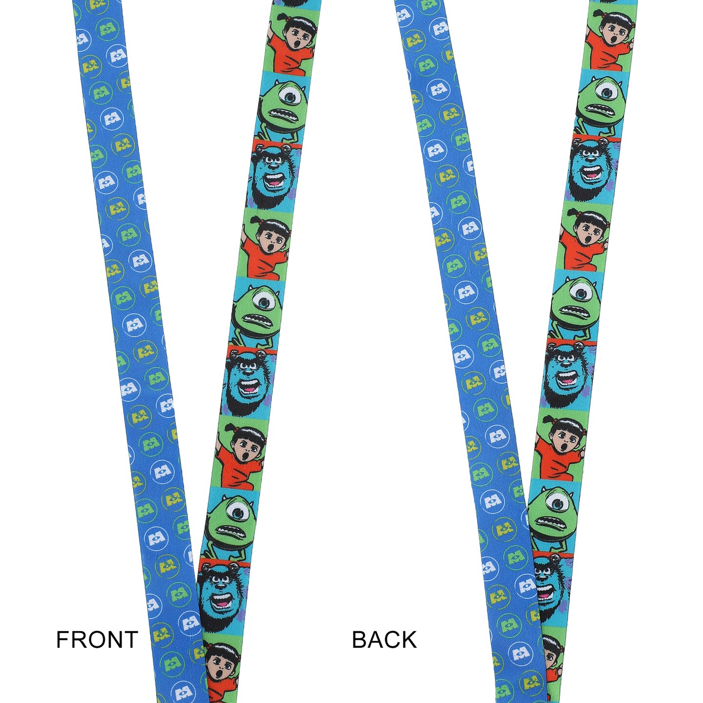 Monsters Inc Scary Monsters Blue 22&#x22; Lanyard