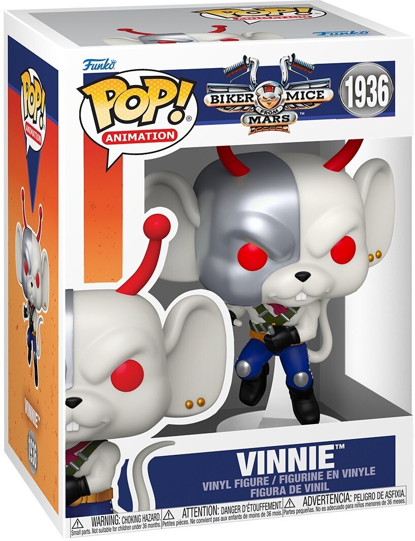 Funko POP! Animation: Biker Mice from Mars - Vinnie  [COLLECTABLES] Vinyl Figure, Collectible