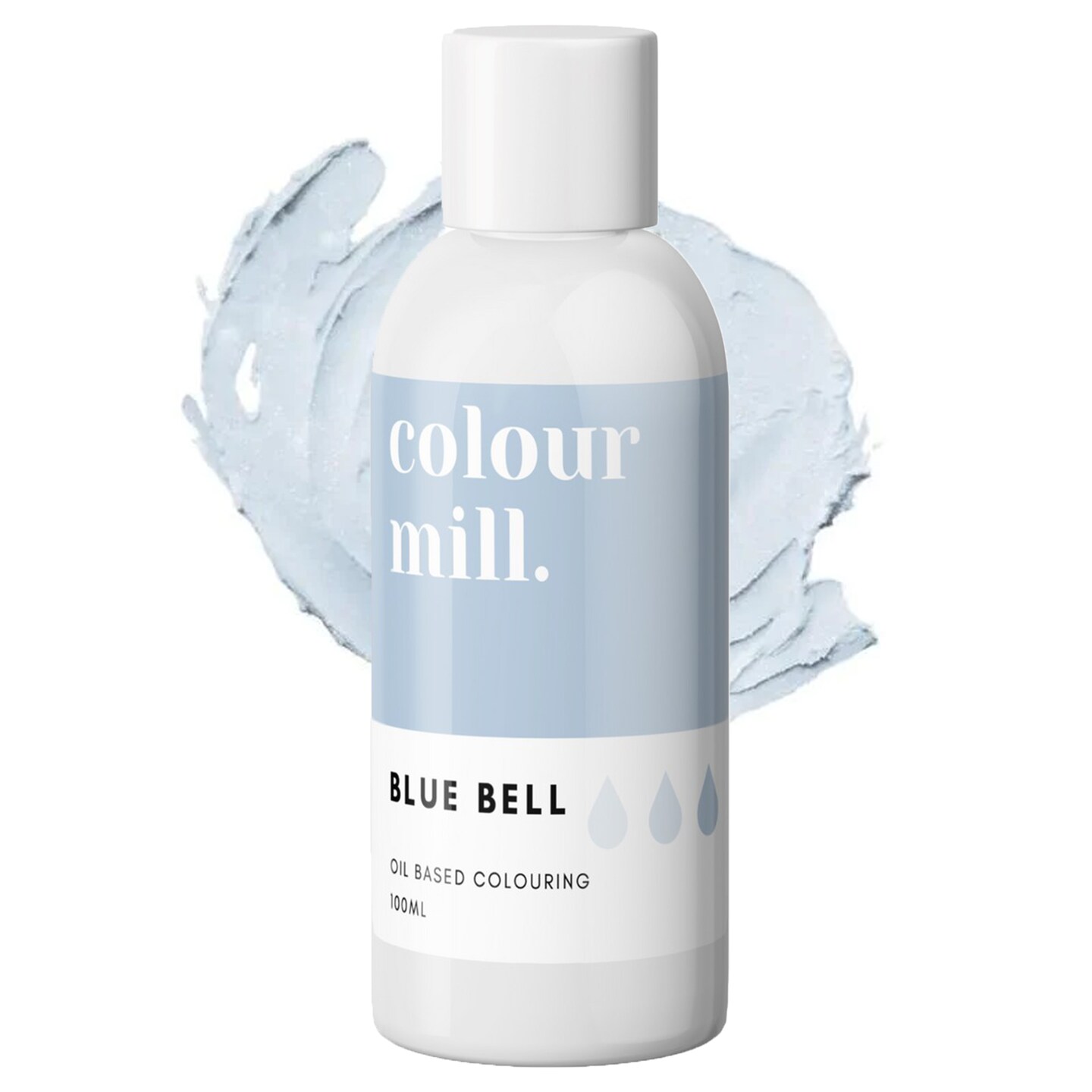 100ml Blue Bell Oil Based Food Colour Colour Mill Vibrant Blue Edible Dye for Baking & Decorating