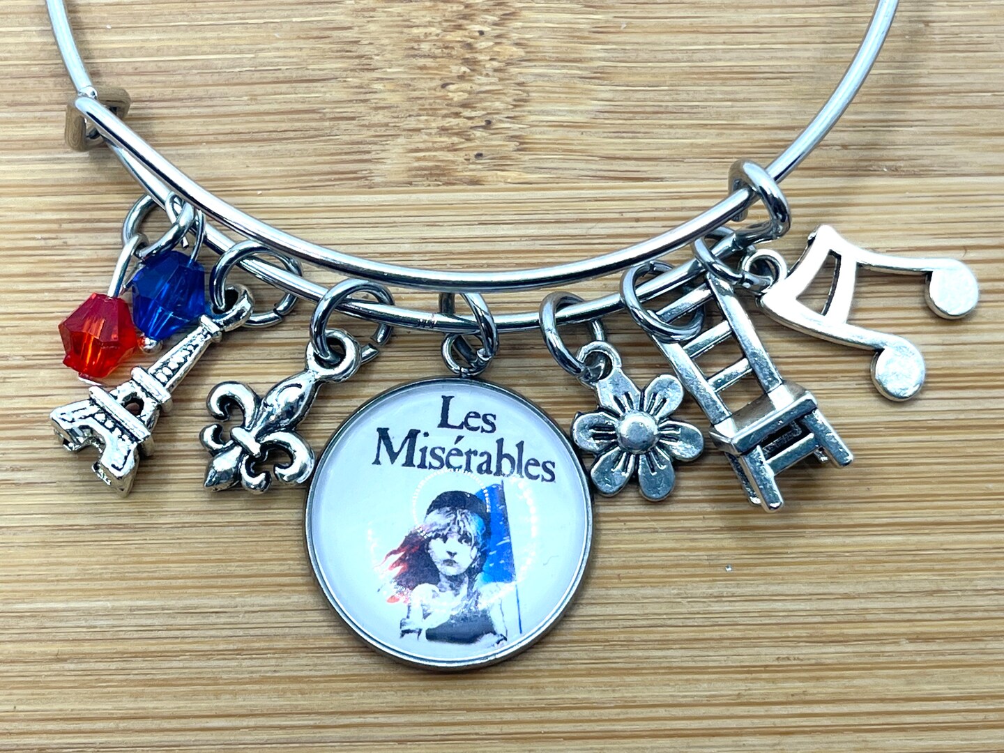 Les Miserables the musical inspired charm bracelet | MakerPlace by
