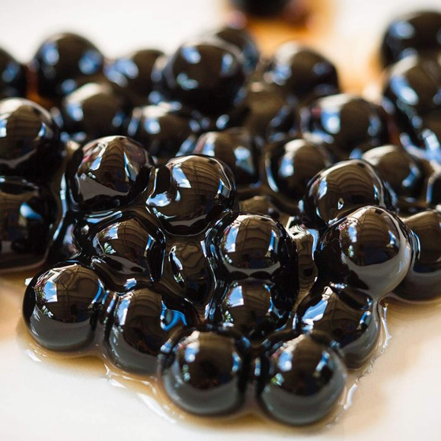 Black Tapioca Pearl 2.2 lbs, Chewy Boba for Homemade Bubble Tea