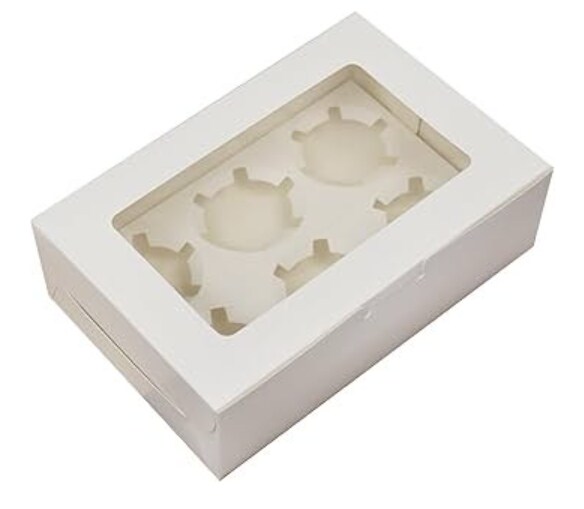 Cupcake Box, 6-count, by Cakewalk