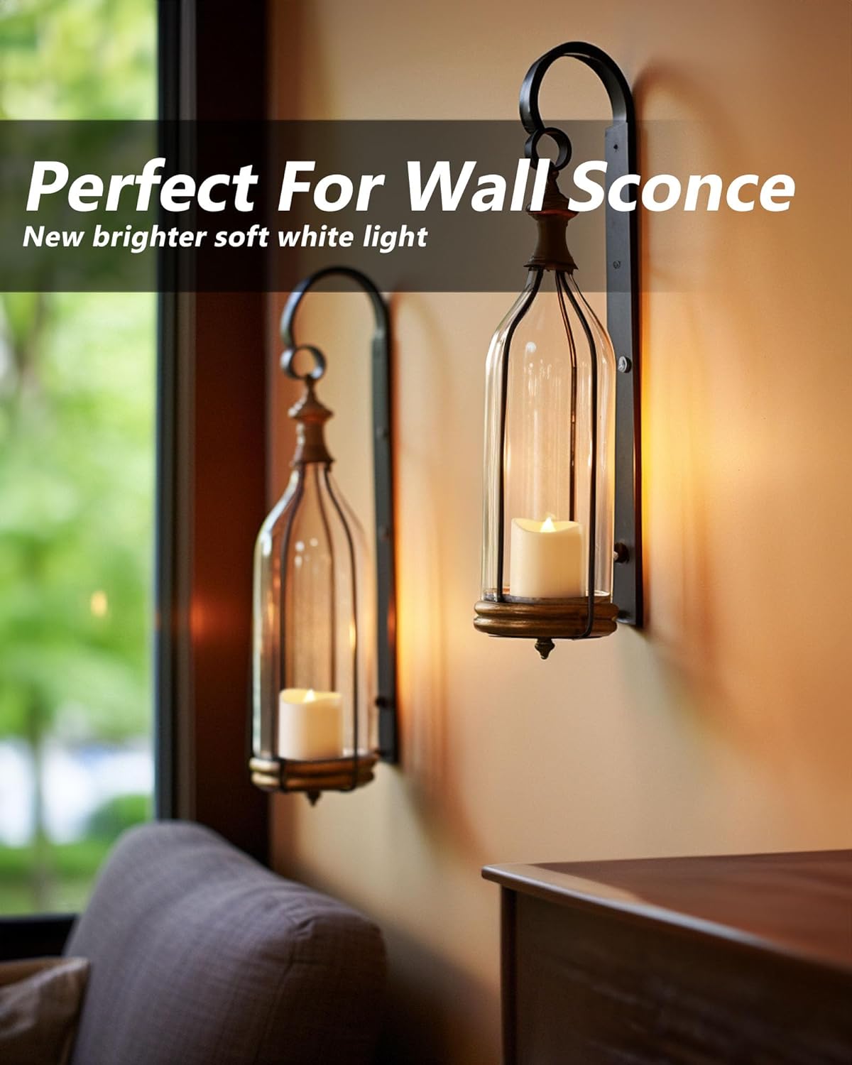 24Pack Flameless LED Votive Candles