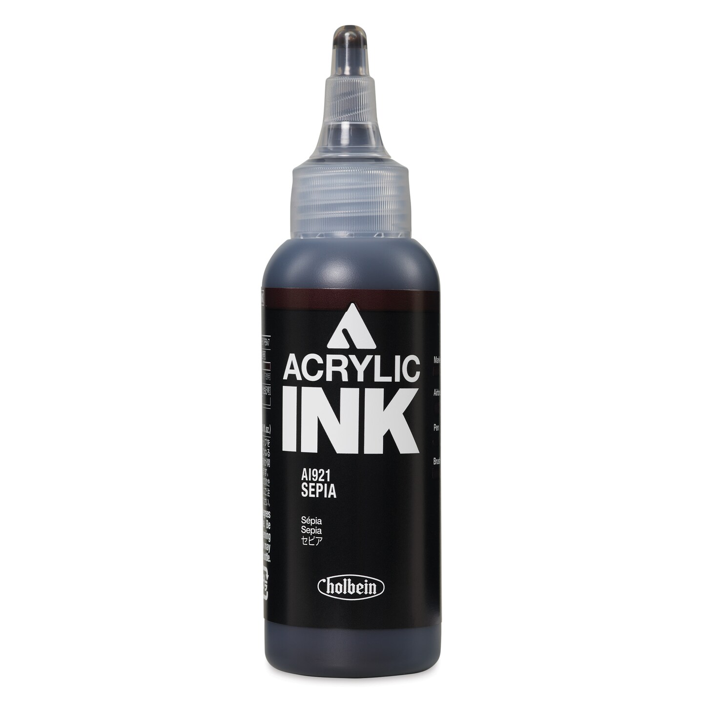 Holbein Acrylic Ink - Sepia, 100 ml
