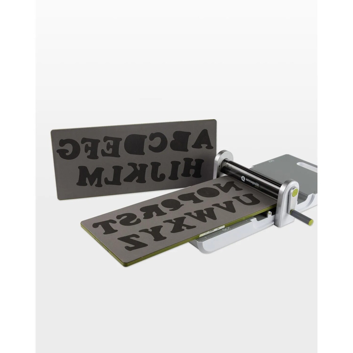 AccuQuilt GO! Carefree Alphabet Uppercase Die Set | Appliqué Letter Quilting Dies (2-Die Set)