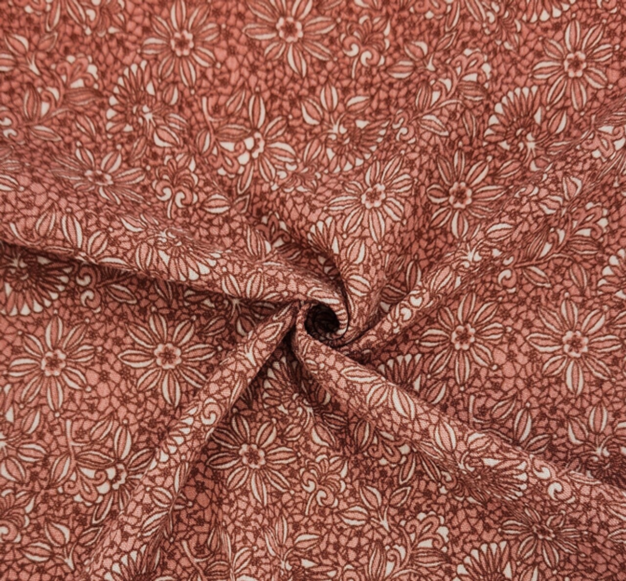 1 Yard Rayon Crepon Lightweight Drapey Fabric for Dresses Skirts Blouses Width 50/52" Coral Pink