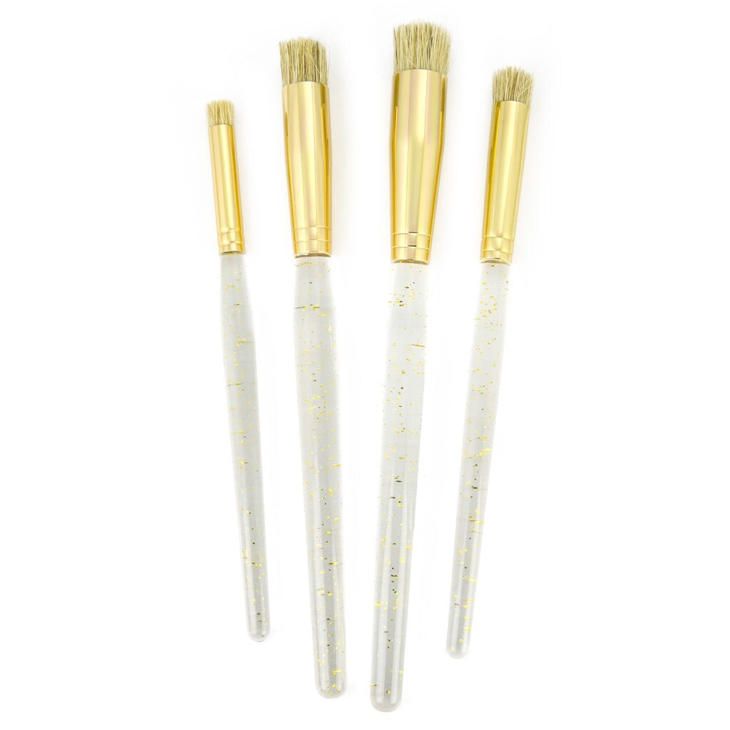 CLSTEN-24 | Clear Choice&#x2122; 4pc Short Stencil Brush Set