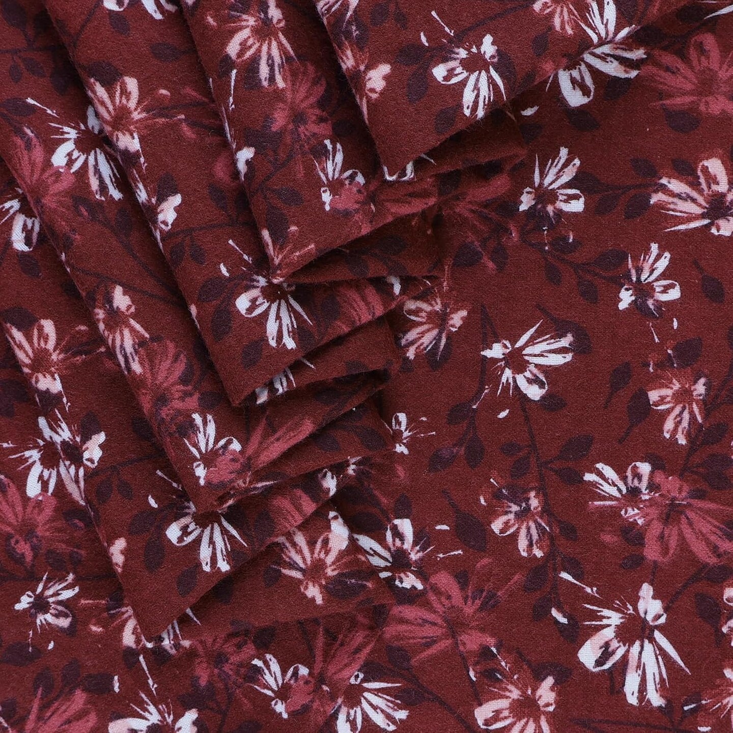Mook Fabrics Aster Flannel Fabric [108 in. Wide] - By The Yard