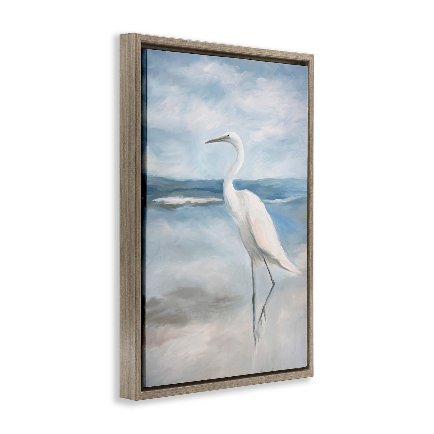 Stupell Industries Elegant Kingdom of Herons Floating Frame Design by Ramona Murdock