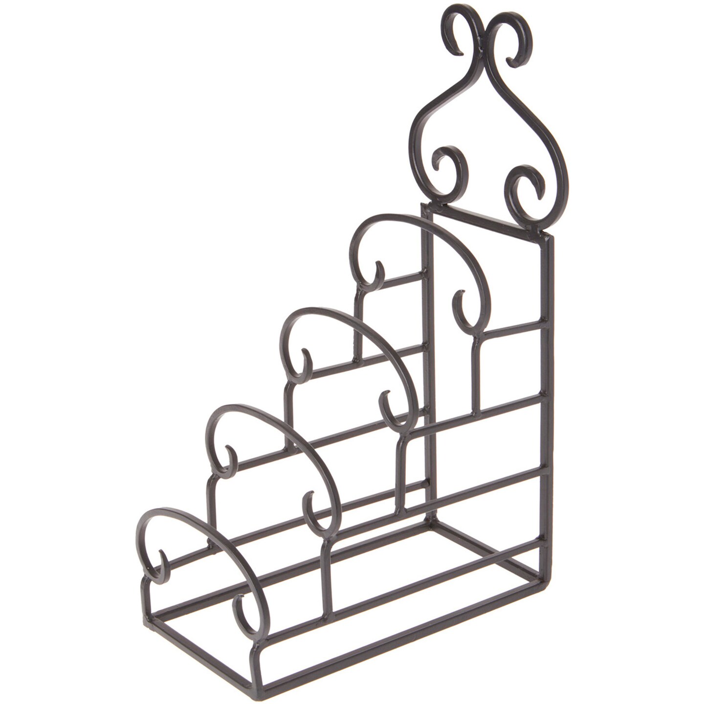 Bard&#x27;s Wrought Iron 4 Plate Table Stand, 14.5&#x22; H x 5.25&#x22; W x 9.75&#x22; D (For 8&#x22; - 11&#x22; Plates)
