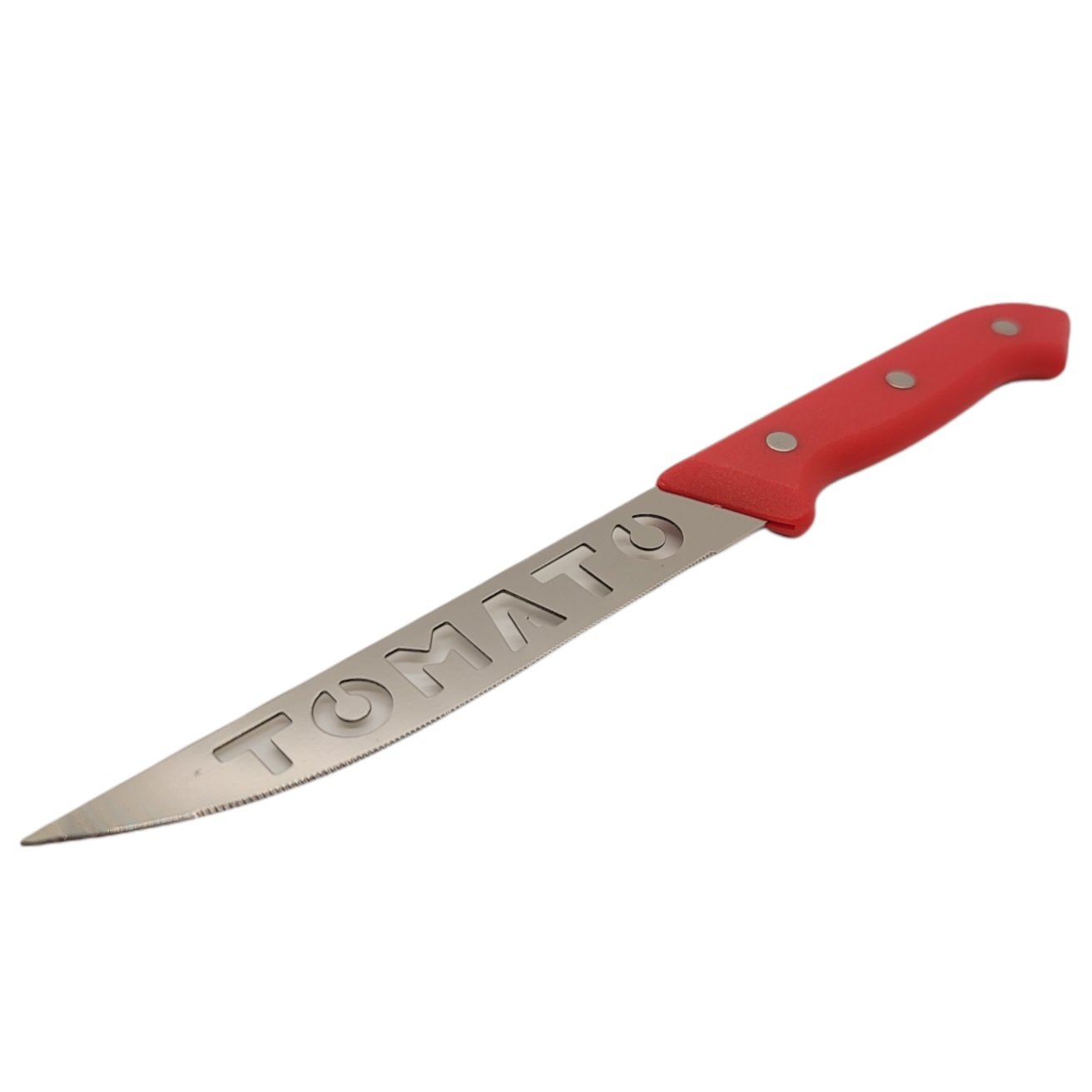 Handy Housewares 10&#x22; Serrated Stainless Steel Blade Tomato Slicing Knife Set - 2 Pack