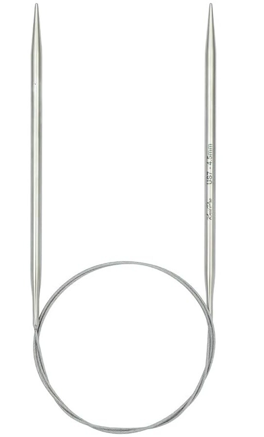 KnitPro Stelo Lace Fixed Circular Knitting Needles 16" (40cm) Size 0 - 15