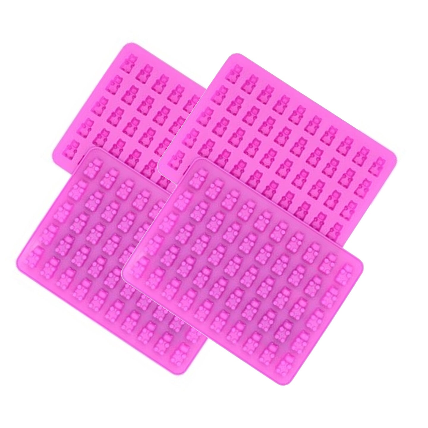 Silicone Gummy Bear Molds Two Pack
