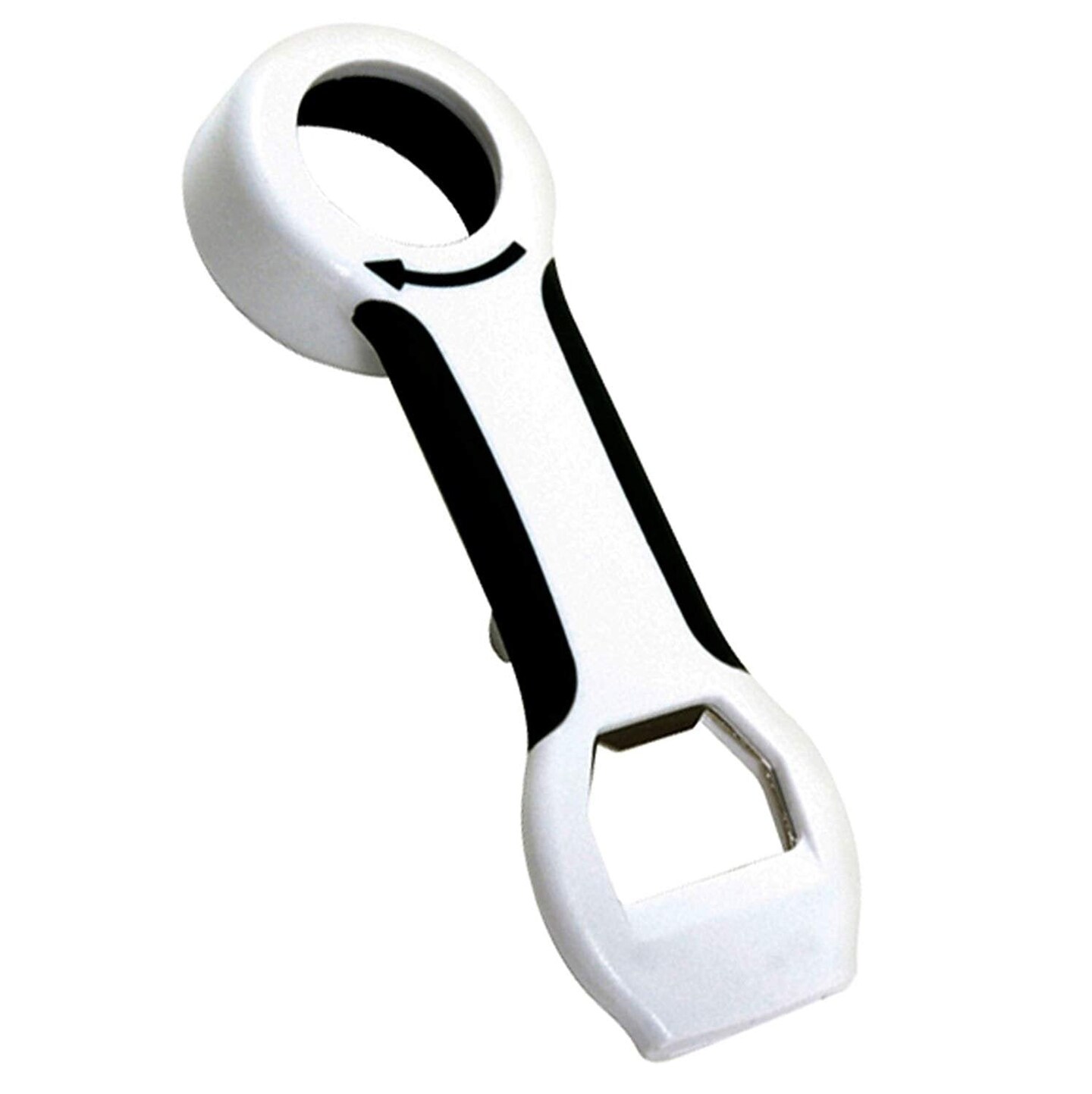 Norpro 4-in-1 Grip-EZ Bottle Opener - Easily Opens Twist Caps, Bottle Caps, Canning Lids and Can Tabs