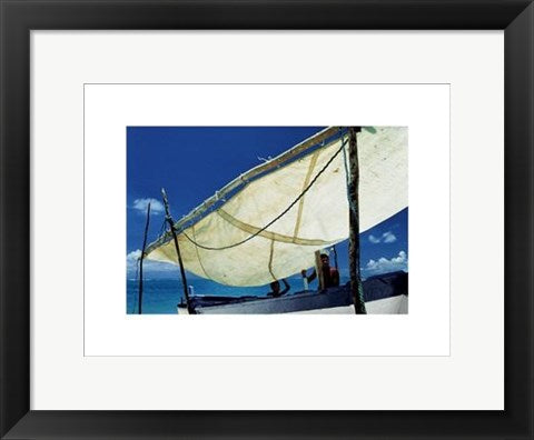 Framed Art Bahia Beach, Brazil by Rio - Tropical Coastal 11.875 x ...