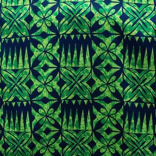 1 Yard Traditional Tapa Design Cotton Light Barkcloth Fabric 45 inches Width